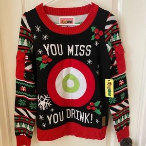 Tipsy Elves drinking game Ugly Christmas Sweater